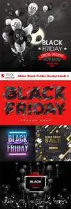 Vectors - Shiny Black Friday Backgrounds 2