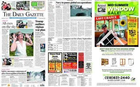 The Daily Gazette – August 22, 2017