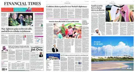 Financial Times USA – September 19, 2017
