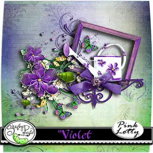 Scrap Kit: Violet