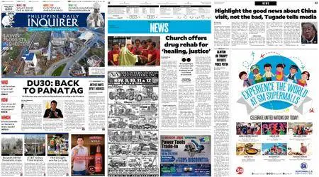 Philippine Daily Inquirer – October 24, 2016