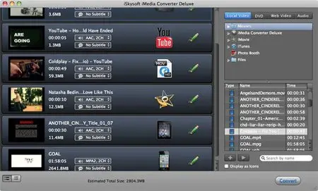 iSkysoft iMedia Converter Deluxe v1.6.4 Mac OS X