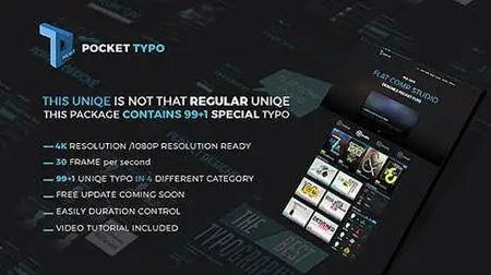 Pocket Typo - Motion Text Package - Project for After Effects (VideoHive)