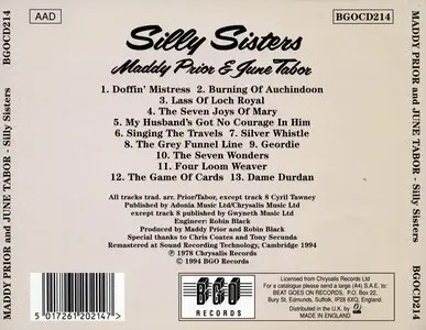 Maddy Prior & June Tabor - Silly Sisters (1976) Reissue 1994