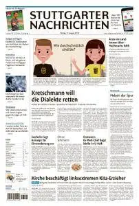 Stuttgarter Nachrichten Blick vom Fernsehturm - 17. August 2018