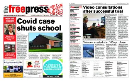 Denbighshire Free Press – September 23, 2020