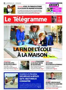 Le Télégramme Dinan - Dinard - Saint-Malo – 26 octobre 2020