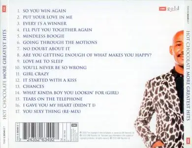 Hot Chocolate - More Greatest Hits (2000)