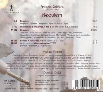 Daniela Dolci, Musica Fiorita - Antonio Caldara: Requiem (2014)