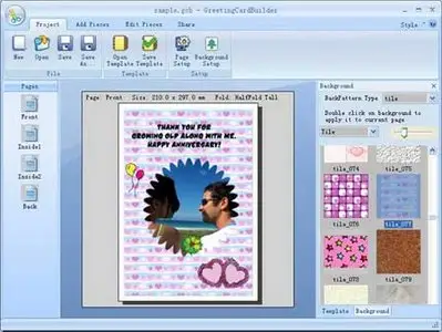 PearlMountain Soft Greeting Card Builder v2.2.0.2520