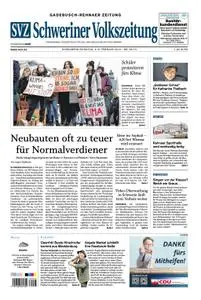 Schweriner Volkszeitung Gadebusch-Rehnaer Zeitung - 02. Februar 2019