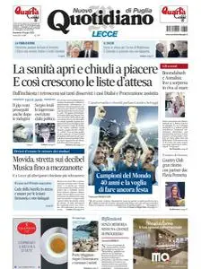 Quotidiano di Puglia Lecce - 10 Luglio 2022