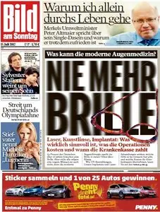 Bild am Sonntag No 29 vom 15. Juli 2012