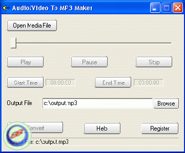 KYDSOFT Audio\Video To MP3 Maker v3.11