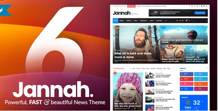 Jannah News v6.0.0 - Newspaper Magazine News AMP BuddyPress NULLED