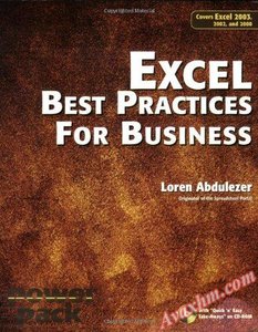 Excel Best Practices for Business: Covers Excel 2003, 2002, and 2000