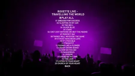 Roxette - Roxette Live: Traveling the World (2013) [CD + DVD]