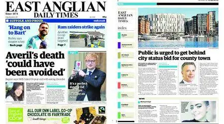 East Anglian Daily Times – December 08, 2017