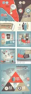 Vector - Infographics people design template