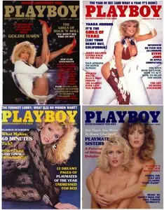 Playboy USA - Full Year 1985 Issues Collection