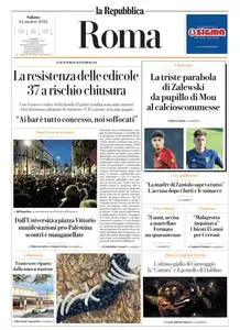 la Repubblica Roma - 14 Ottobre 2023