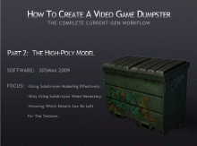 How to Create a Video Game Dumpster 