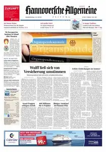 Hannoversche Allgemeine Zeitung - 21.07.2012