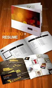 GraphicRiver Portfolio Resume Brochure 8 Pages