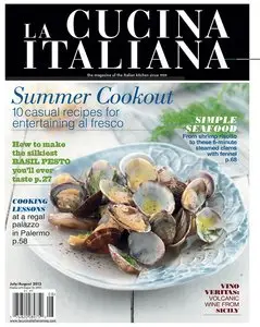 La Cucina Italiana - July/August 2013 (USA)