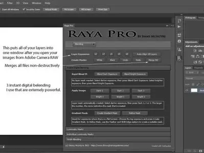 Raya Pro - Ultimate Digital Blending Panel for Adobe Photoshop