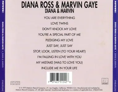 Diana Ross & Marvin Gaye - Diana & Marvin (1973) [1992, Reissue]