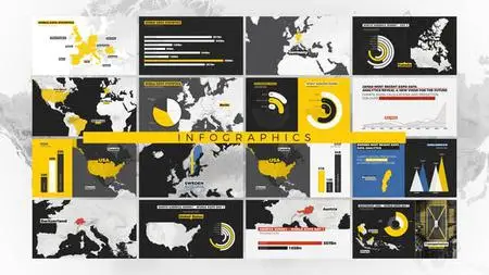 World Map Pro - Infographics 43262335