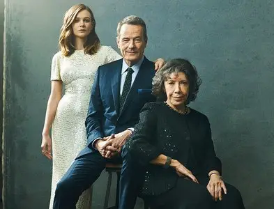 Carey Mulligan, Bryan Cranston and Lilly Tomlin by J.R. Mankoff for The Wrap Magazine December 9, 2015
