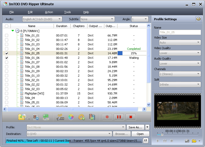 ImTOO DVD Ripper Ultimate 5.0.44.0925