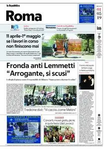 la Repubblica Roma – 01 maggio 2019