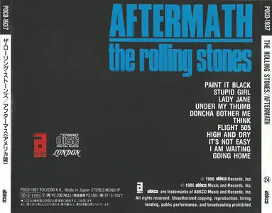 Rolling Stones - Aftermath (1966) [1995, Polydor POCD-1937, Japan]