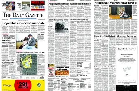 The Daily Gazette – December 08, 2021