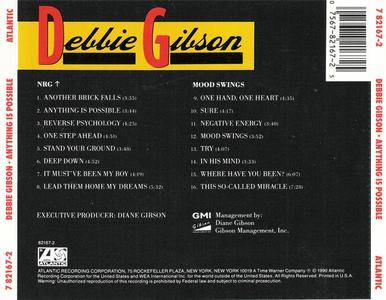 Debbie Gibson - Anything Is Possible (1990) {Atlantic} **[RE-UP]**