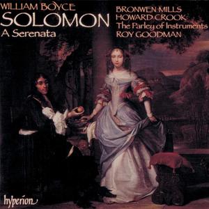 Roy Goodman, The Parley of Instruments - William Boyce: Solomon (1990)