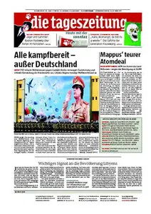 Tageszeitung TAZ vom 19 März 2011