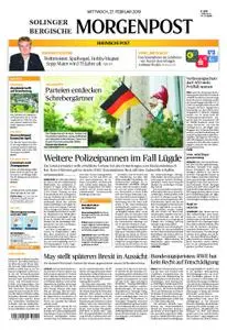 Bergische Morgenpost – 27. Februar 2019