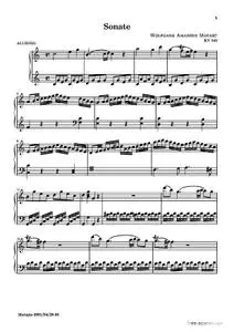 Sonate  in C Major