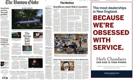 The Boston Globe – September 11, 2021