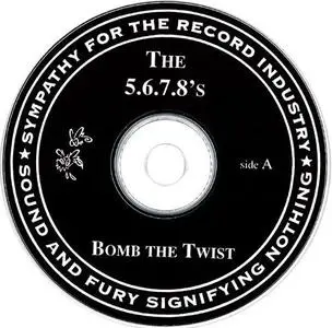 The 5.6.7.8's - Bomb The Twist (EP) (1996) {Sympathy For The Record Industry}