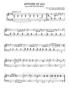 Anyone at all - Carole King (Piano Solo)