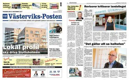 Västerviks-Posten – 12 december 2017