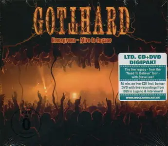 Gotthard - Homegrown - Alive In Lugano CD+DVD (2011)