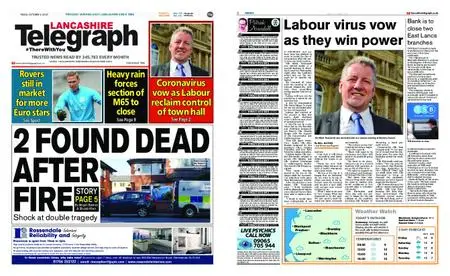 Lancashire Telegraph (Blackburn, Darwen, Hyndburn, Ribble Valley) – October 02, 2020