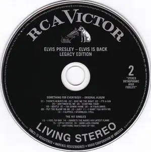 Elvis Presley - Elvis Is Back! (1960) {2011 2CD Set, 50th Anniversary Legacy Edition}