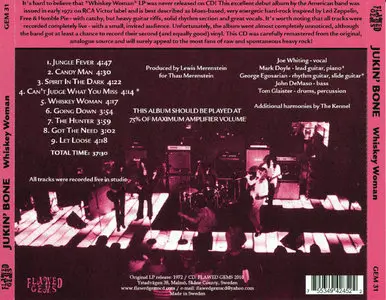 Jukin' Bone - Whiskey Woman (1972) [Reissue 2010]